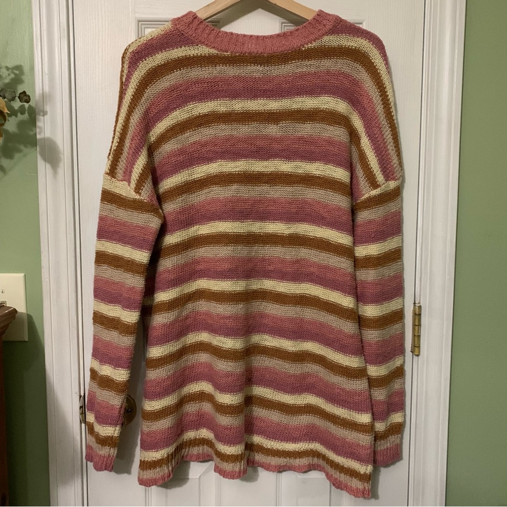 Show Me Your Mumu Bertie Sweater in Reagan Stripe Knit - Picture 5 of 12